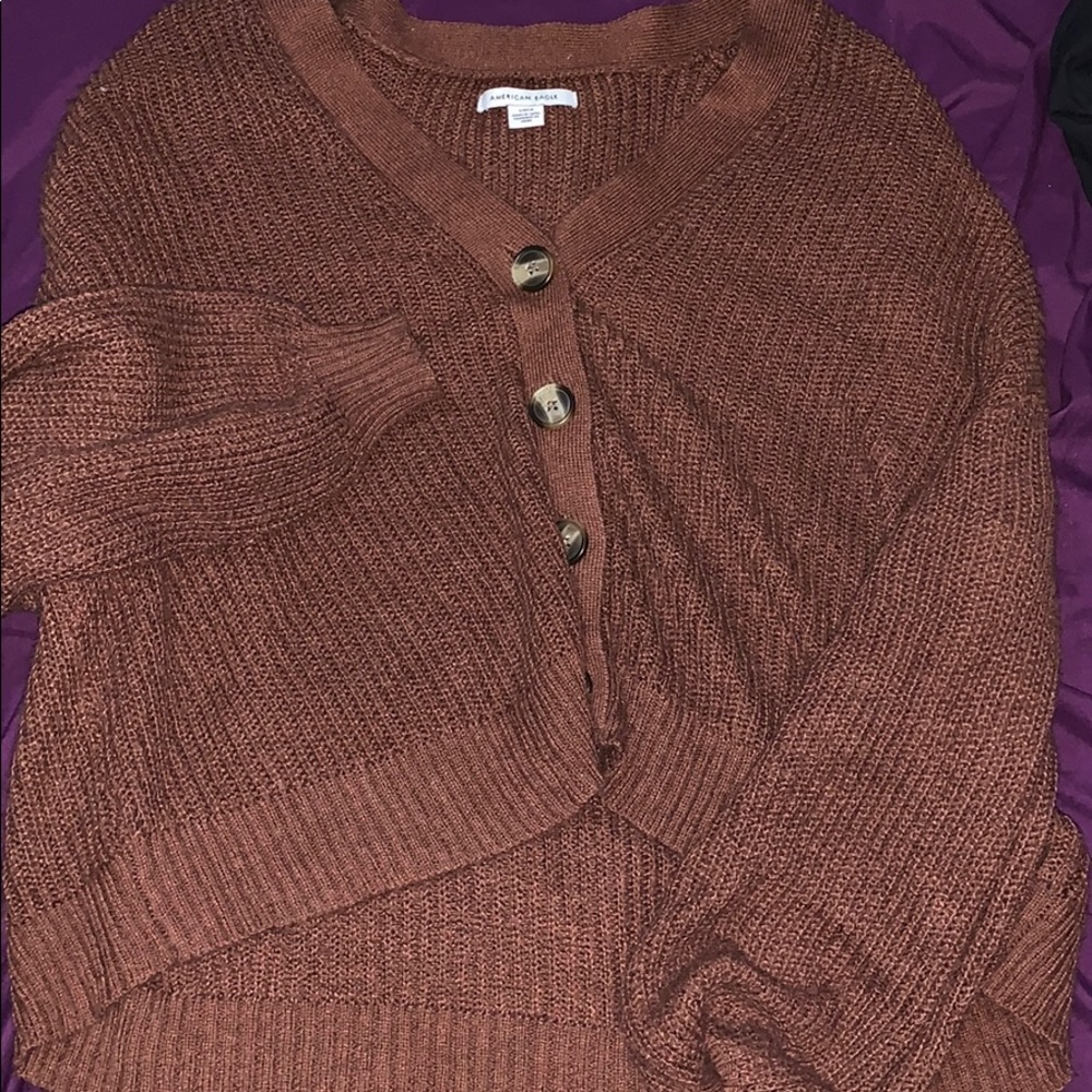 American Eagle Brown Cardigan